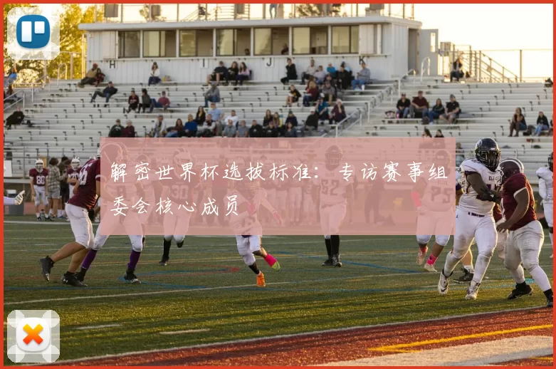 解密世界杯选拔标准:专访赛事组委会核心成员