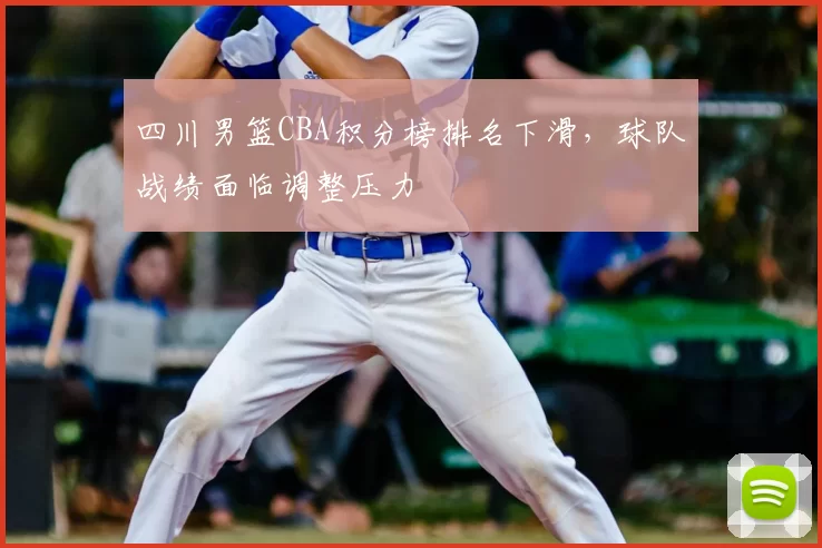 四川男篮CBA积分榜排名下滑，球队战绩面临调整压力