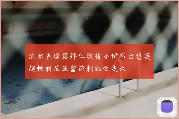 法尔克透露拜仁欲将小伊布出售英超帕利尼亚留热刺机会更大
